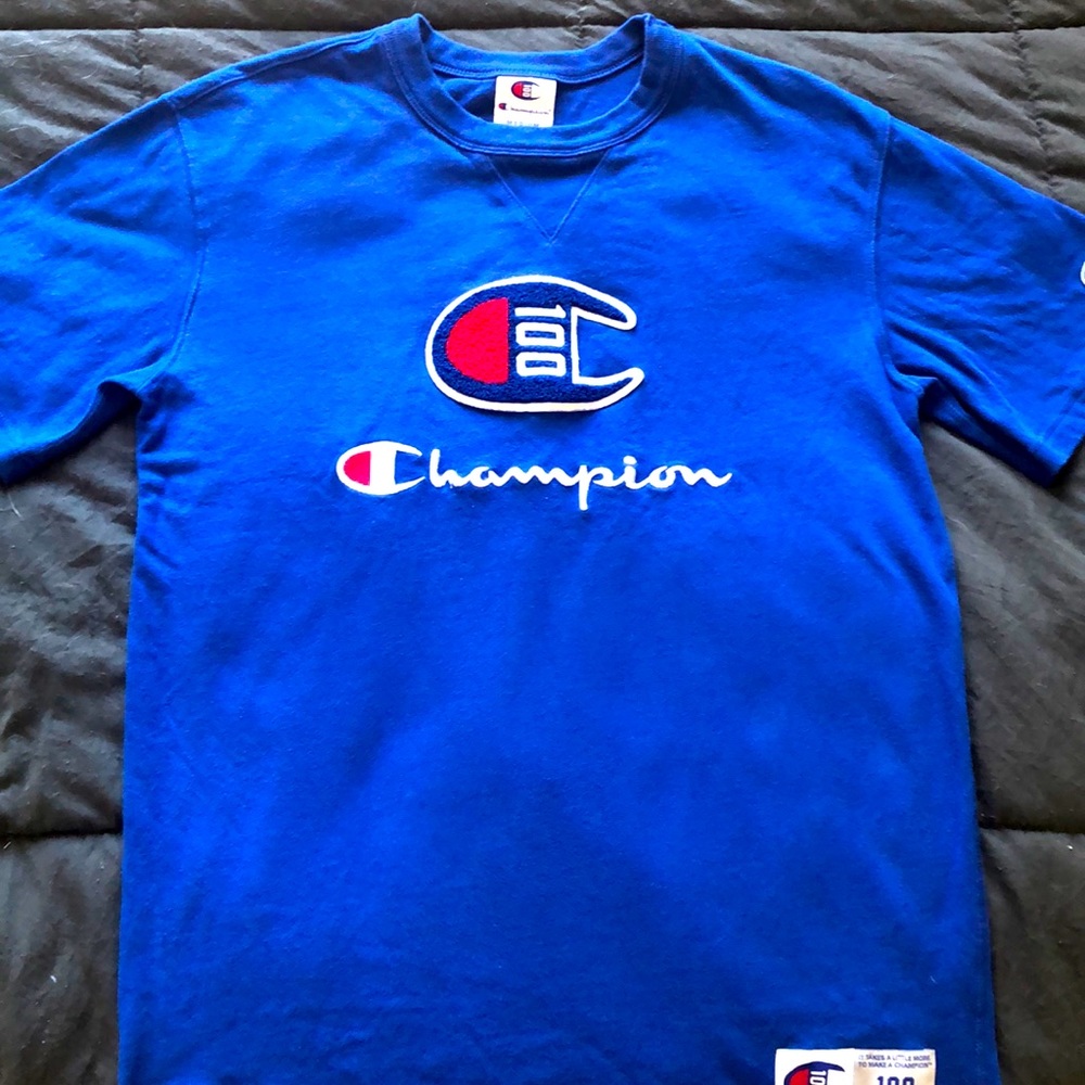 Champion 100th Anniversary T Shirt Mens Size Medium
